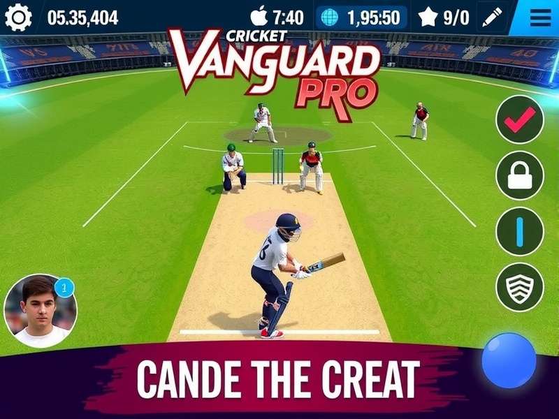 Cricket Vanguard Pro Gameplay Screenshot